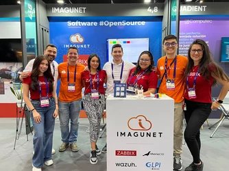 Equipo de Imagunet en Andicom 2025